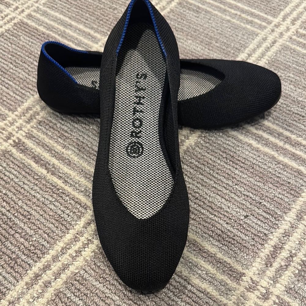 Rothy's Black Flats - Picture 2 of 9